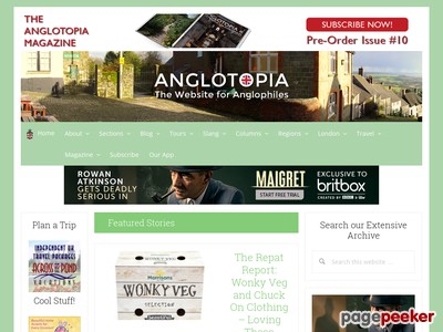 anglotopia.net - the website for people who love britain - anglophiles